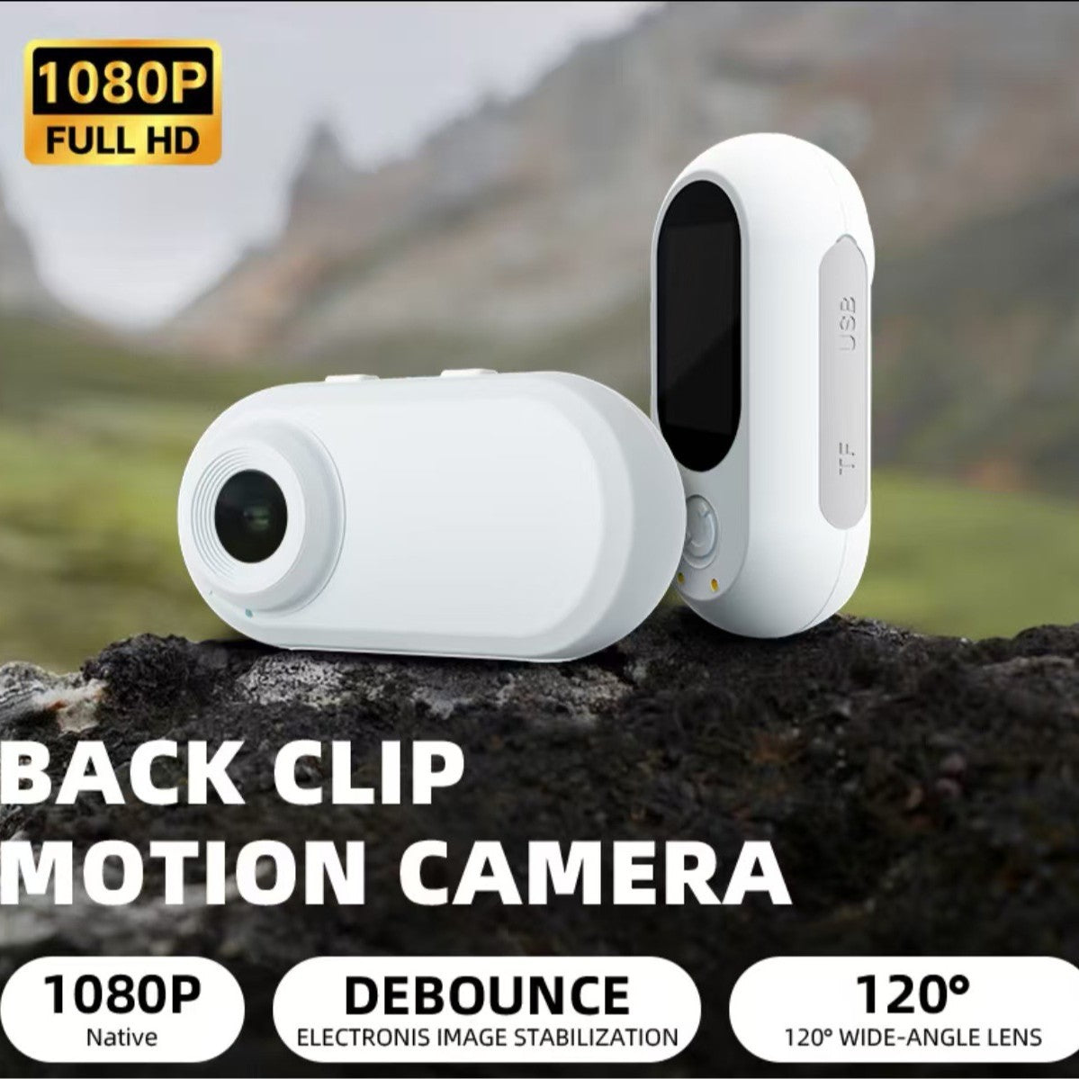 Ultra-Compact HD Thumb Action Camera