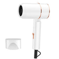 Negative Ion Folding Travel Hair Dryer With Blue Light