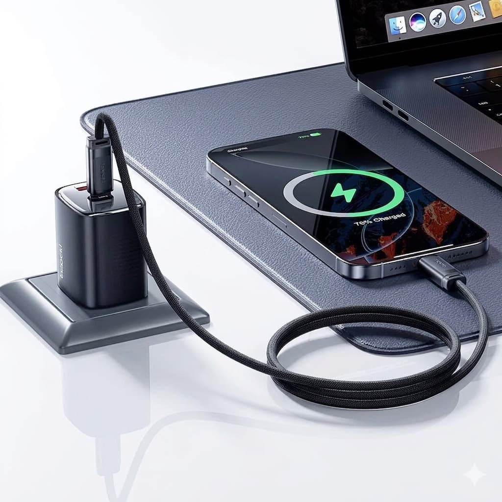 Magnetic USB-C to USB-C Cable