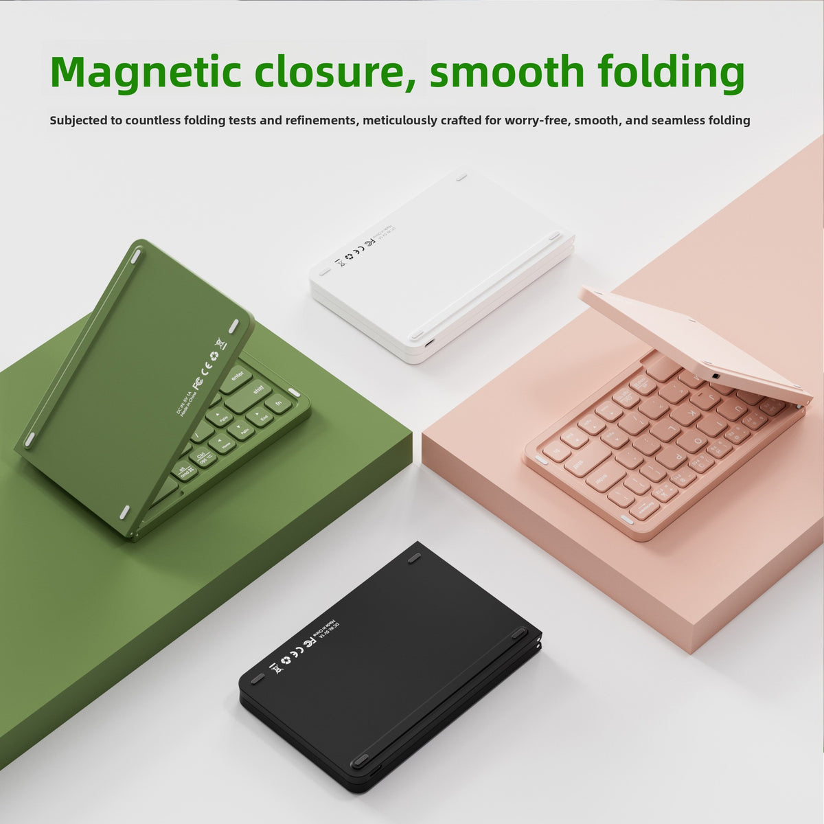 Wireless Folding Bluetooth Keyboard