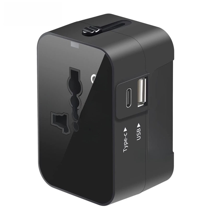 Universal Travel Adapter | All-in-One Fast Charging Wall Plug (USB-C)