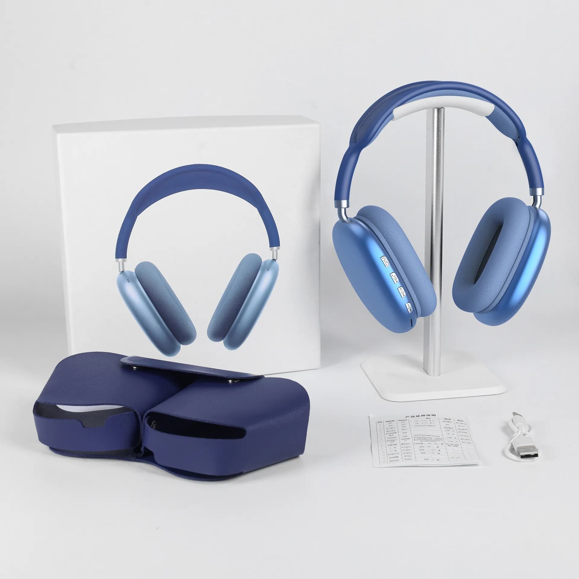 ANC Wireless Over-Ear Headphones with Mic | Hi-Fi Bluetooth Headset