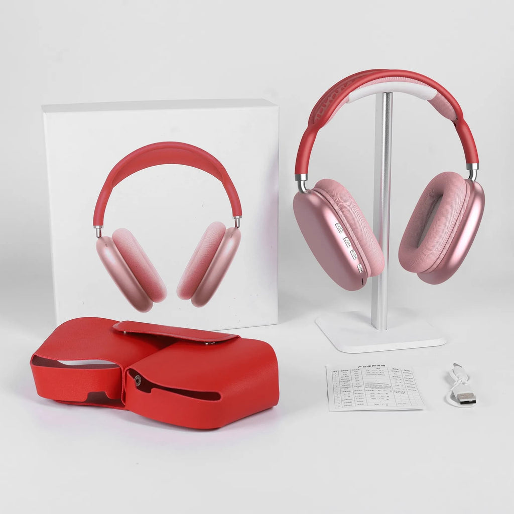 ANC Wireless Over-Ear Headphones with Mic | Hi-Fi Bluetooth Headset