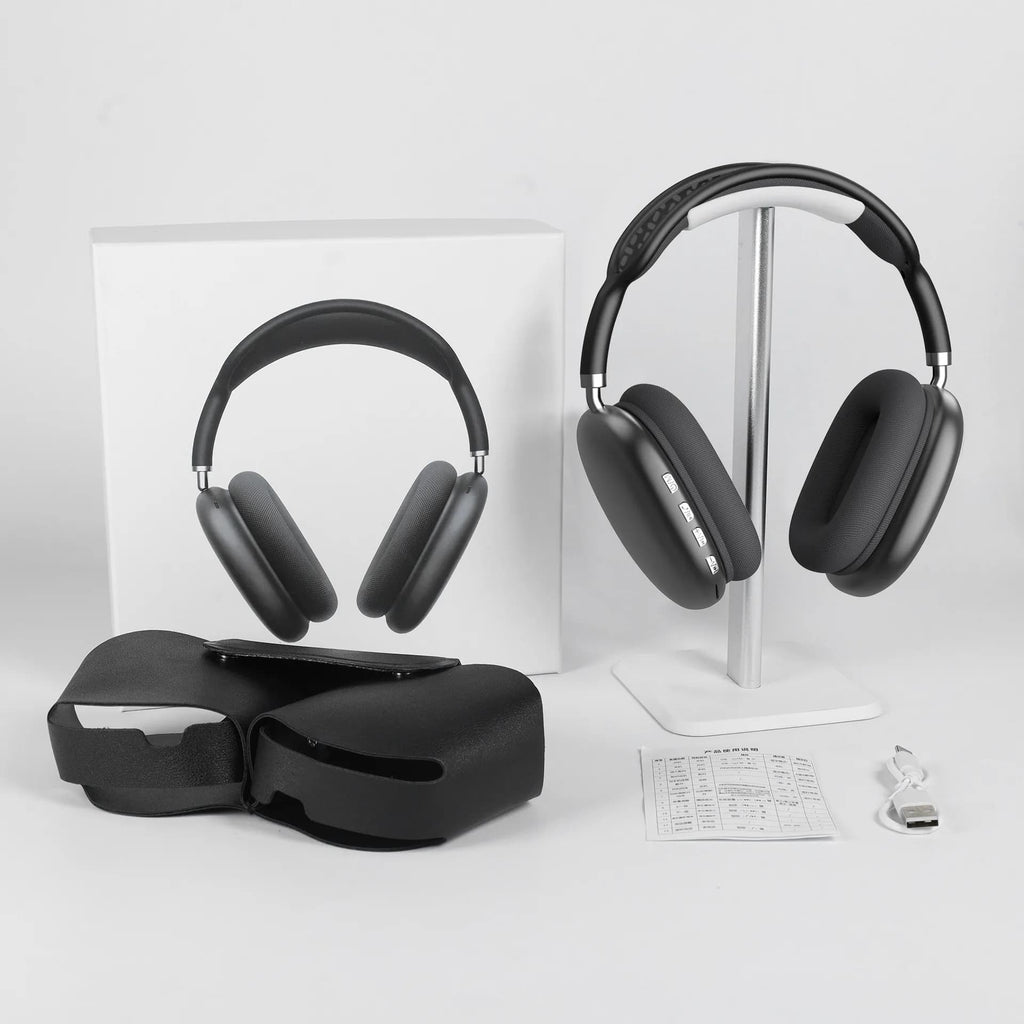 ANC Wireless Over-Ear Headphones with Mic | Hi-Fi Bluetooth Headset