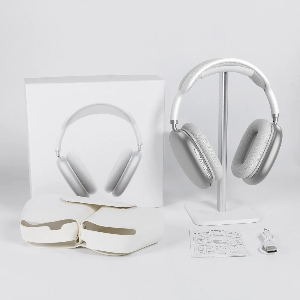 ANC Wireless Over-Ear Headphones with Mic | Hi-Fi Bluetooth Headset