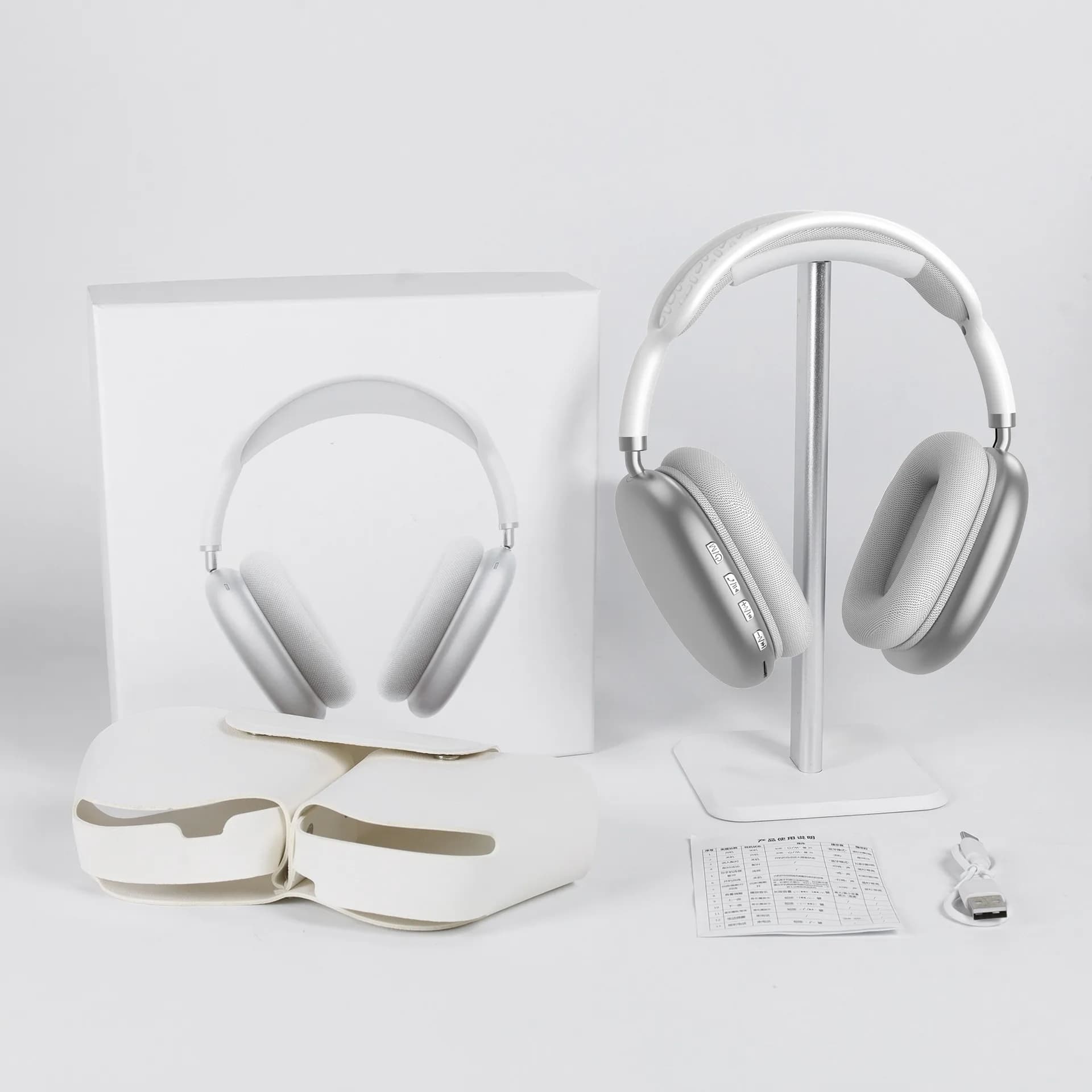 ANC Wireless Over-Ear Headphones with Mic | Hi-Fi Bluetooth Headset