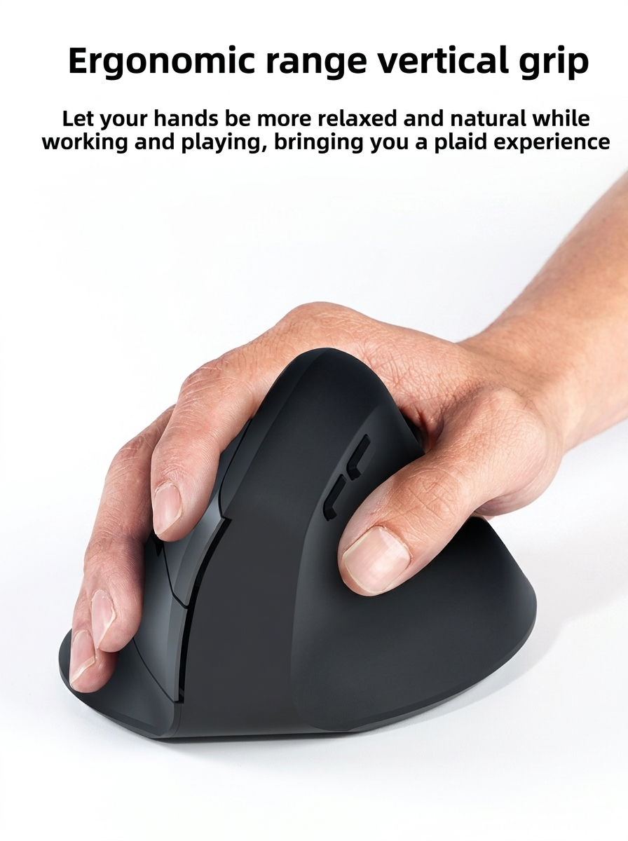 Ergonomic Wireless Mouse | Vertical Optical Right-Handed Mouse