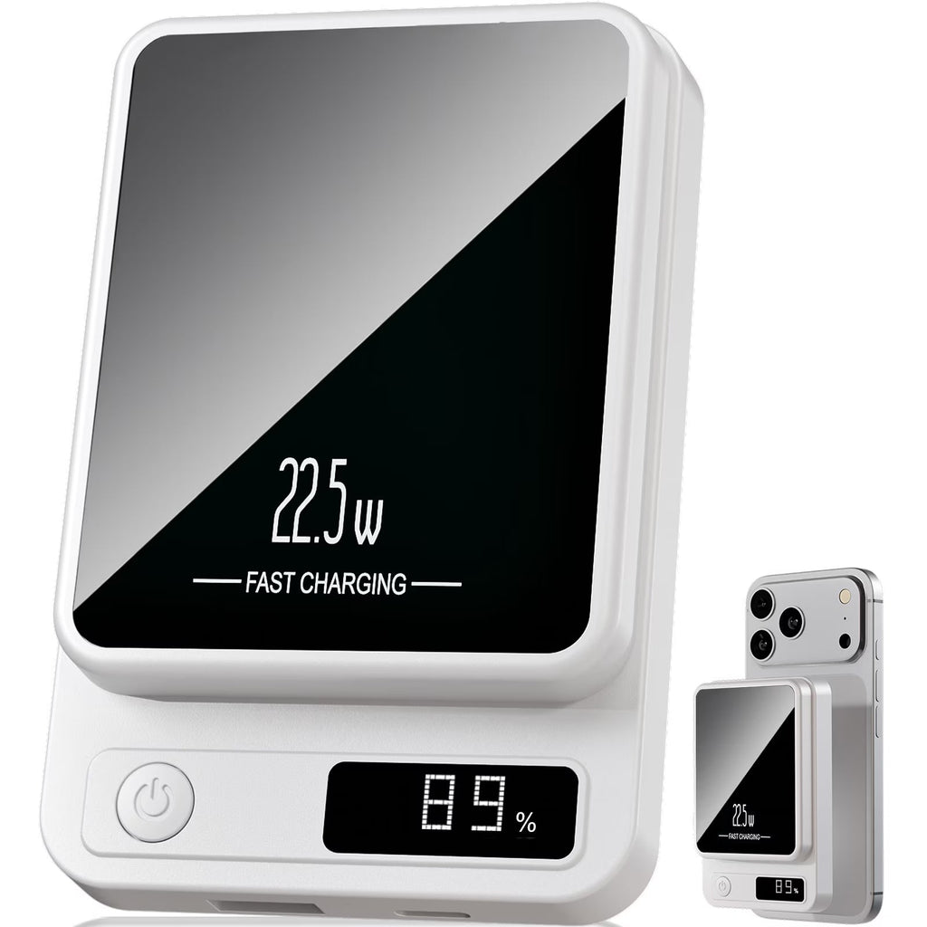 10000mAh MagSafe Portable Charger | 22.5W Magnetic Power Bank
