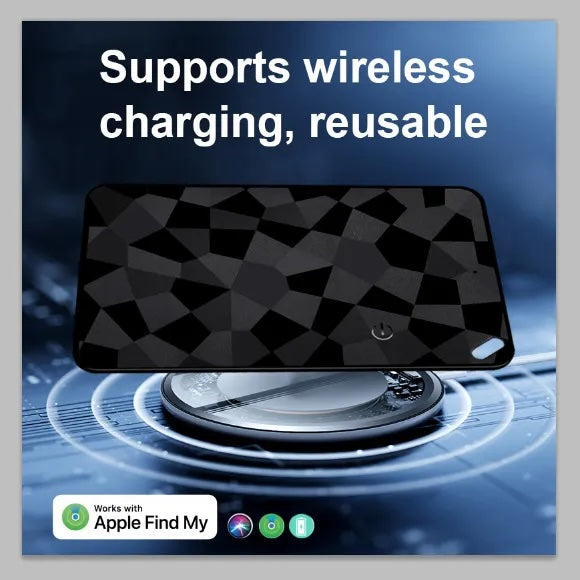 Ultra-Thin Find My Wallet Tracker Card | Rechargeable GPS Locator