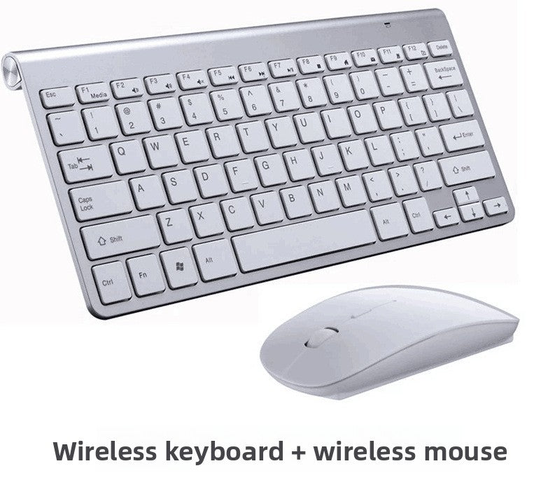 Slim Wireless Keyboard and Mouse Set (2.4GHz)