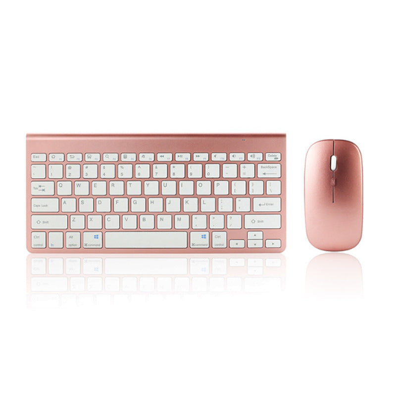 Slim Wireless Keyboard and Mouse Set (2.4GHz)