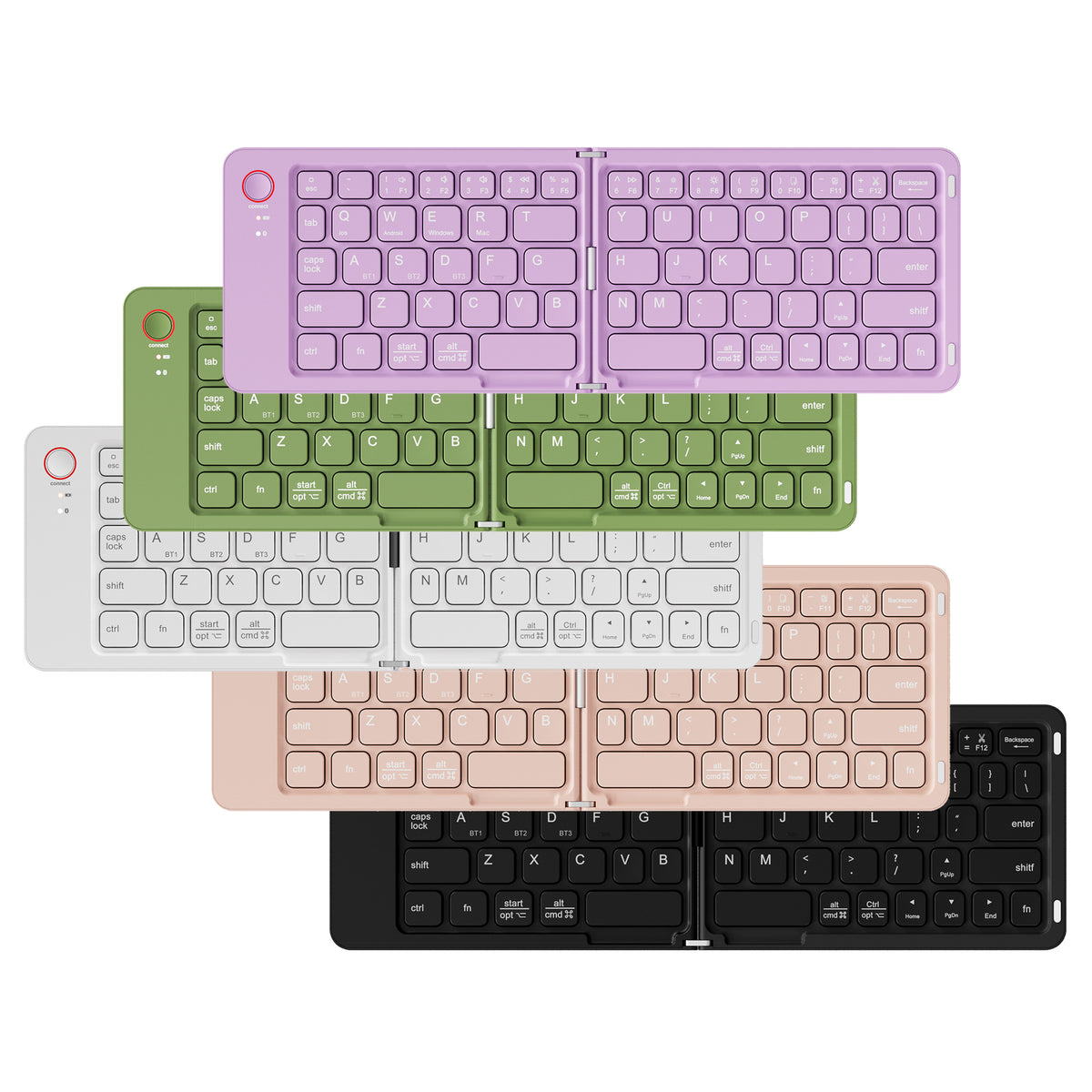 Wireless Folding Bluetooth Keyboard