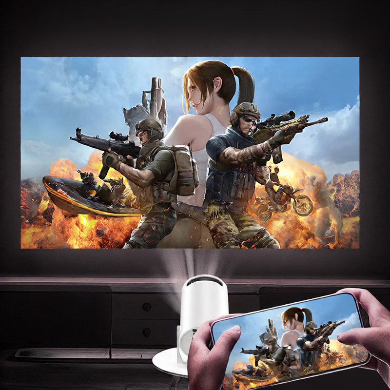Portable 1080P HD Wireless Projector