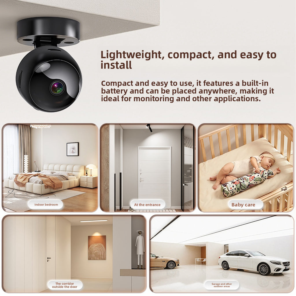 Wireless 1080p WiFi Indoor Surveillance Camera